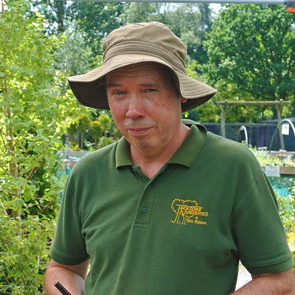 Garden centre assistant Peter