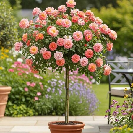 Rose Summer Beauty Standard Rose Tree