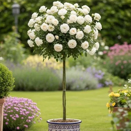 Buy Rose 'Sweet Child of Mine' (Standard, 90-120cm stem) online from Jacksons Nurseries