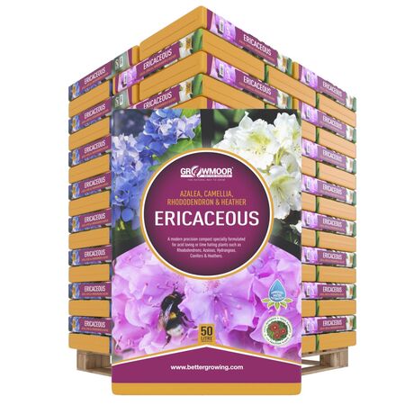 Growmoor Ericaceous Compost Pallet Deal 50Ltr