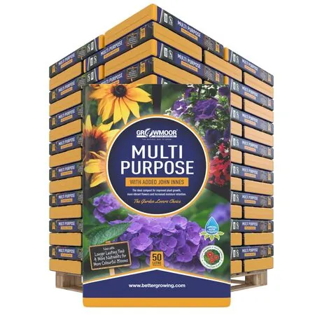 Growmoor Multi Purpose Compost with Added John Innes 50Ltr