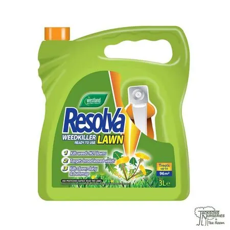 Buy Westland Resolva Lawn Weedkiller Extra online from Jackson's Nurseries.
