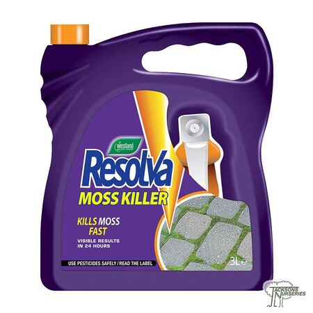 Buy Westland Resolva Moss Killer online from Jackson's Nurseries.